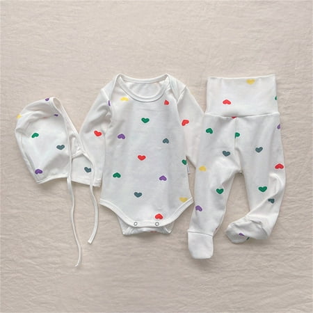 

Quealent Winter Rompers Baby Boy Baby Auntie Letter Print Short Sleeve Romper Summer Clothing White 0-6 Months