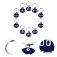 thumbnail image 5 of 1 Pack/10pcs Key Tags with Ring Numbered ID Tags Keychain Number from 1 to 10, 5 of 5