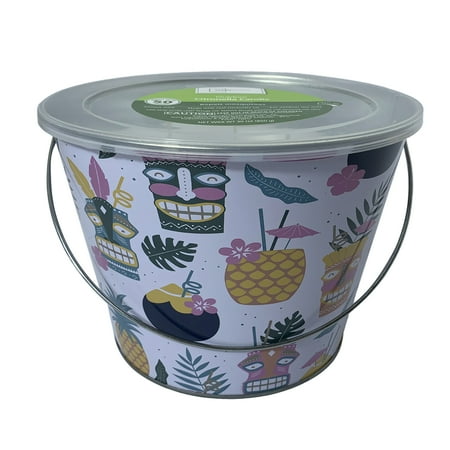 Citronella Candle Flamingo Bucket 30oz 3 wick Mainstays Outdoor