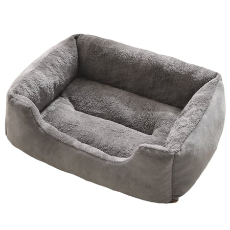 Dog Bed For Large Medium Small Dogs Rectangle Washable Sleeping Orthopedic Pet Sofa Bed Soft Calming Cat/Puppy Beds For Indoor Cats - XL70*50