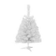 STAOEDU 3FT Artificial Christmas Tree, White Christmas Tree with Stand