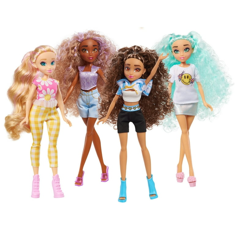 ✿✿✿✿✿✿✿まる✿✿✿✿✿✿✿✿ Hairmazing Fashion Doll - 11.75 Doll with Purple Top & Denim