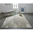 thumbnail image 5 of HomeRoots 512990 10 x 13 ft. Ivory Gray & Gold Abstract Stain Resistant Rectangle Area Rug, 5 of 5