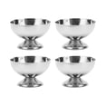 thumbnail image 3 of Vaso de metal para pudín, 4 piezas, cuenco para helado, cuenco para helado, vaso de metal para helado, diseño a prueba de futuro, 3 of 14