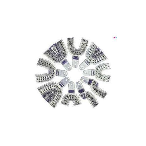 Coltene Whaledent C6908 President Impression Trays #8 Upper Right Lower Left 12/Bg