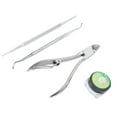 thumbnail image 1 of Greensen Ingrown Toenail Correction Kit Ingrown Toenail File Lifter Clippers Stainless Steel For Nail Care, 1 of 1