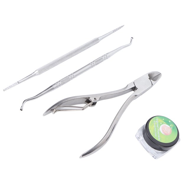 Greensen Ingrown Toenail Correction Kit Ingrown Toenail File Lifter Clippers Stainless Steel For Nail Care