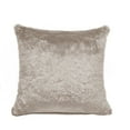 thumbnail image 4 of Home Soft Things Faux Fur Throw Pillow Cover 4 Piece Set-Fungi - 20" x 20", 4 of 9