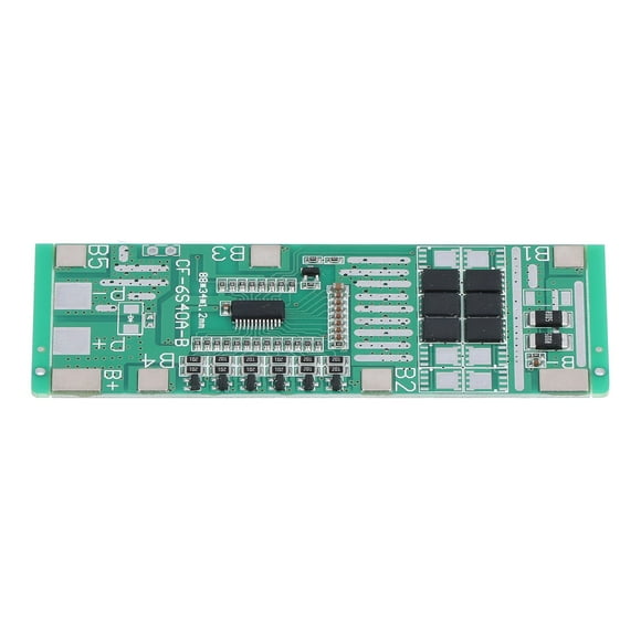 Placa de protección de batería de litio Bling Bling 6S 24V20A BMS con equilibrio
