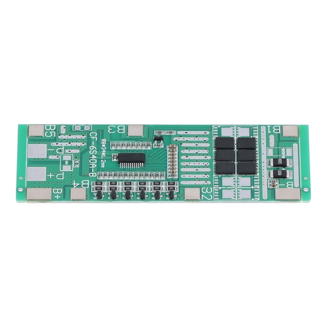Placa de protección de batería de litio Bling Bling 6S 24V20A BMS con equilibrio