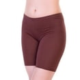 thumbnail image 2 of Angelina Women's Cotton Mid Thigh Safety Bike Short Panties (6-Pack), 2 of 6