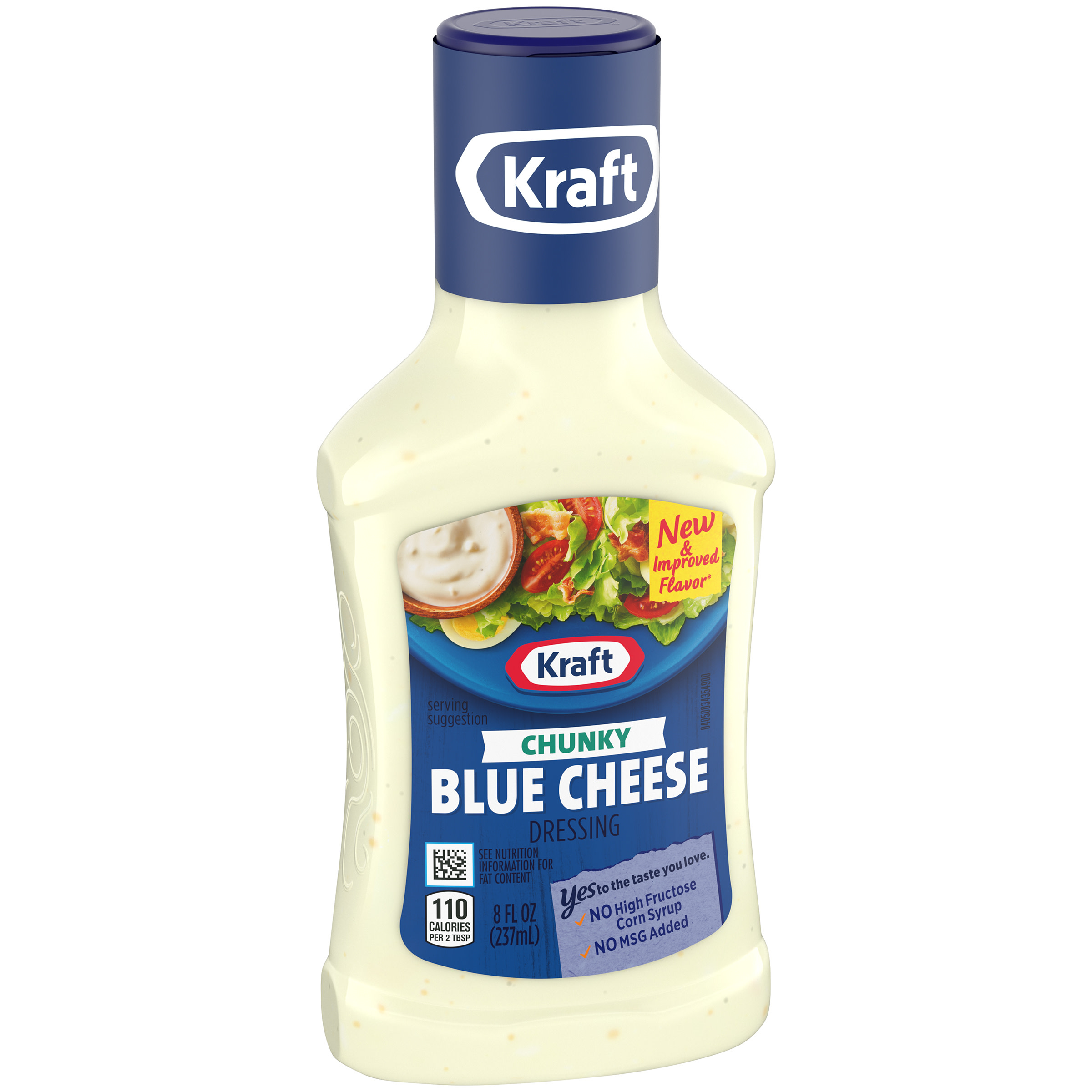 Kraft Roka Blue Cheese Salad Dressing, 8 fl oz Bottle - image 3 of 10
