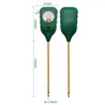 thumbnail image 5 of Hyasfey 3-in-1 Soil Tester Soil PH Fertility Test High Portable No Battery Required Horticultural Soil Moisture Meter Sensor Detector, 5 of 7