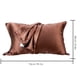 thumbnail image 2 of Funda de almohada multicolor de poliéster, funda de almohada de repuesto para cama, accesorios para ropa de cama, café Advancent HA7061-11B, 2 of 7