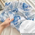 thumbnail image 4 of King Size Fitted Sheet Set - Blue Crab Coastal 3 Piece Bedding Sets 16" Deep Pocket Fitted Sheet with 2 Pillowcases, Summer Beach Nautical Starfish Brushed Microfiber Hotel Luxury Bed Sheets, 4 of 9