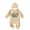 style-14 Beige, variant on Kogui Rompers for Girls Baby Girl Romper Fall Winter Long Sleeve Bodysuit with Headband Jumpsuit Clothes 0 3 6 9 12 18 24 Months (White,6-12 Months)