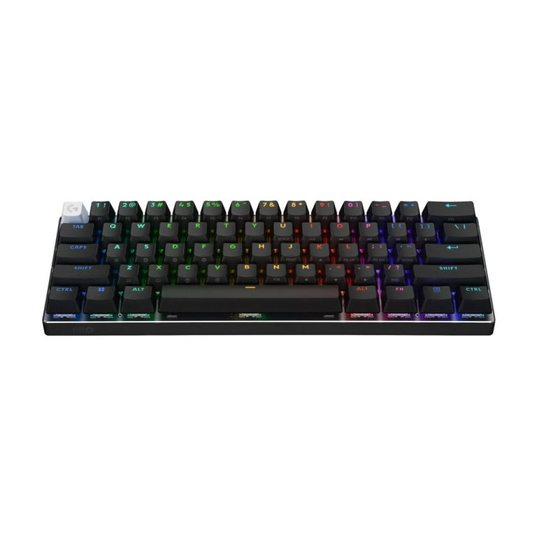 Logitech G PRO X 60 LIGHTSPEED Wireless Gaming Keyboard, Ultra Compact TKL 60% Mechanical Keyboard for Windows PC, LIGHTSYNC RGB, Dual-Shot PBT Logitech G PRO X 60 LIGHTSPEED Wireless Gaming Keyboard, Ultra Compact TKL 60% Mechanical Keyboard for Windows PC, LIGHTSYNC RGB, Dual-Shot PBT