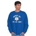 thumbnail image 5 of Trust Me An EMT Emergency Medical Tech Sweatshirt for Men or Women Brisco Brands S, 5 of 5