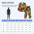 thumbnail image 6 of Kll Begetable Sleepwear Mens Flannel Pajamas,Long Cotton Pj Set, 6 of 9