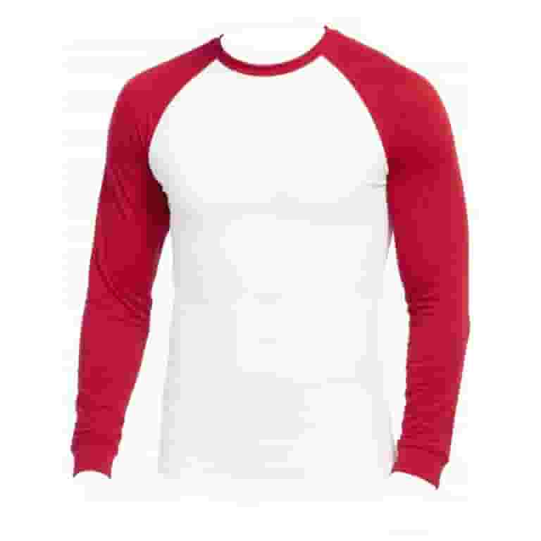 福袋 大丸 Baseball Neck Crew Sleeve Long Men's Shirt, Dynamic Casual Clothing