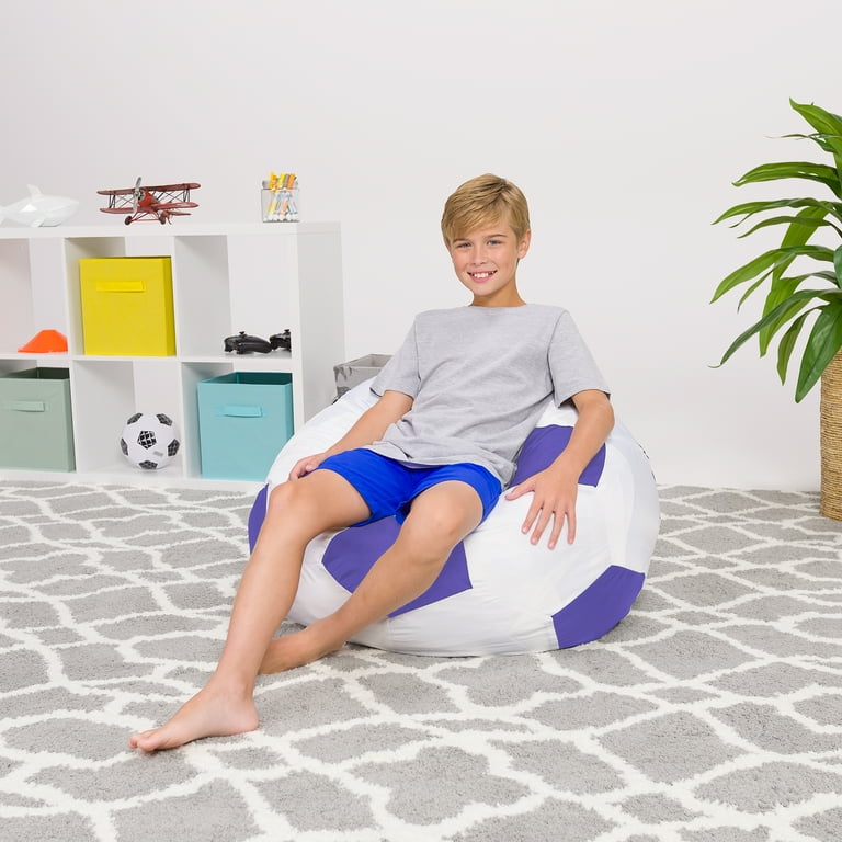 Kids football online bean bag