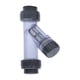 thumbnail image 3 of Filtro en Y transparente de PVC Adaptador de agua potable Filtro en Y de sedimentos de PVC transparente para conferir suministro portátil 20 mm DN15 Colco Y Filtros Colador, 3 of 8