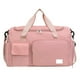 thumbnail image 2 of Bolsa de gimnasio de separación seca y húmeda, tela Oxford de gran capacidad | Bolsa de viaje con compartimento de zapatos con múltiples bolsillos | Correa ajustable | Bolso deportivo ligero de, 2 of 6