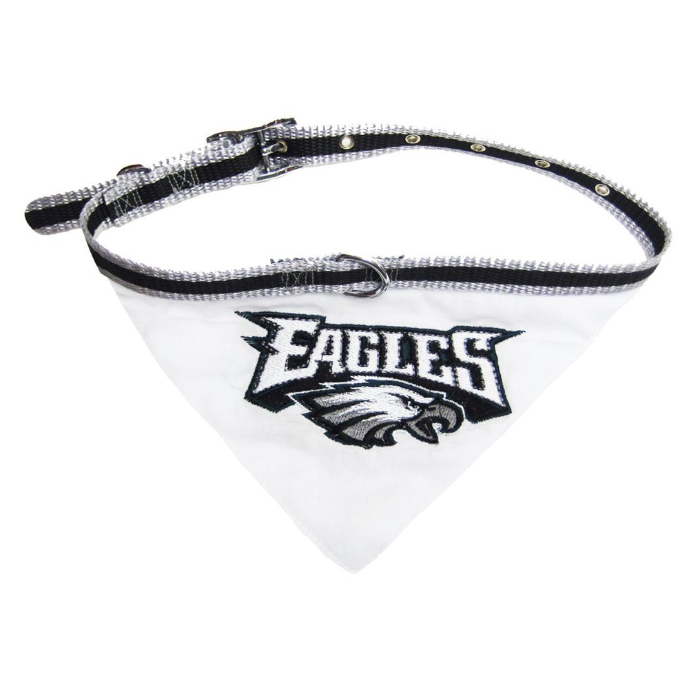 Pets First NFL Philadelphia Eagles Dog Bandana with Collar Licensed