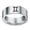 Gemini, variant on Stainless Steel Zodiac Constellation Rings, 8mm Wide, 2mm Thick, Celestial Jewelry for Women and Men