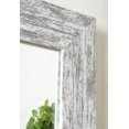 thumbnail image 4 of White Barnwood Slim Floor Mirror, 4 of 4