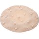 thumbnail image 1 of FELTECHELECTR Boina de perlas para mujer, de lujo, para otoño e invierno, para trabajo pesado, de lana con remaches de perlas y cuentas estrelladas, talla única (beige), 1 of 5