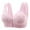 Pink, variant on Fsqjgq Nursing Bras for Breastfeeding Padded Full Coverage Adjustable Straps Maternity Bras Sleep Bra Front Closure Sports Bras for Women 40