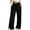 18# Black, variant on Womens Wide Leg Sweatpants Baggy Drawstring High Waisted Joggers Oversized Lounge Pants Open Bottom Trousers with Pockets Dark Gray XL