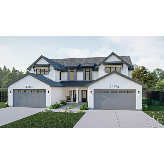 Advanced House Plans: Builder Ready Blueprints | Wilshire 30271 | Multi-Family Plan