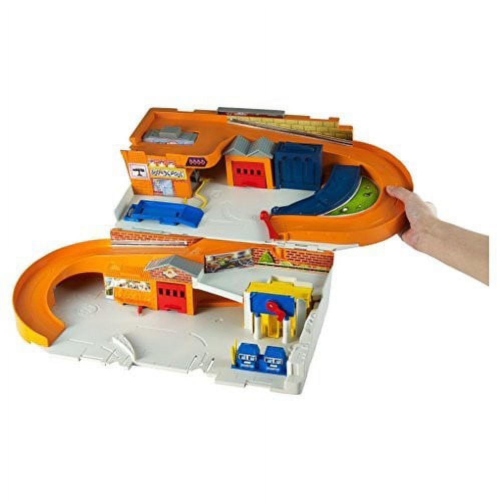 Hot Wheels Sto and Go Playset Walmart