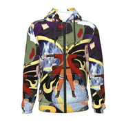 Teenage zipper hoodie Naruto