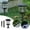 Black#54227, variant on Ganfancp Solar Post Lights Outdoor Fence Cap Light For Posts Patio Garden Decoration White Lighting Black，Lighting Solar Outdoor Post Cap Lights Light For Fence Glass Holiday Deals