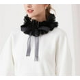 thumbnail image 3 of YooGuoGuo Vintage Lace Ruffled Multi-layer Detachable Collar Victorian Edwardian White Costume Neck Collar Unisex, 3 of 9
