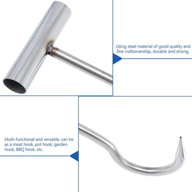 Stainless Steel Meat Hook T Shaped Boning Hook Multipurpose