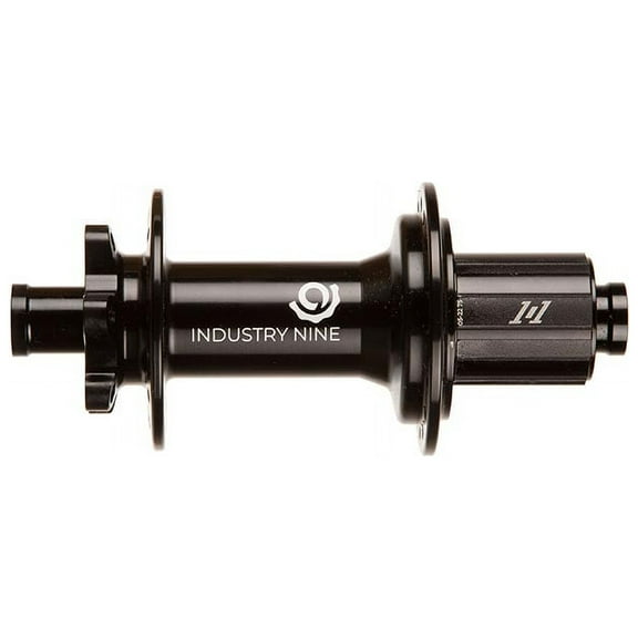 Industry Nine 1/1 Classic DH157 6B, Disc Hub, Rear, 32H, 12mm TA, 157mm, Shimano Road 10/ MTB 11, Black