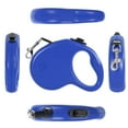 thumbnail image 4 of Retractable Dog Leash 16ft  Pet Walking Leash with Anti-Slip Handle Hand Brake Blue, 4 of 8
