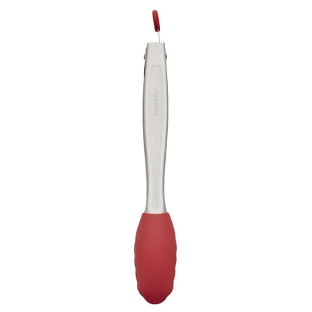 Instant Pot Official Silicone Head Tongs in Red and Stainless Steel