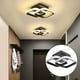 thumbnail image 1 of Elegant Ceiling Light Pendant Light Fixture Lighting Modern Minimalist LED Dimmable Ceiling Lamp for Cloakroom Corridor Dining Room Living Room Decor - Negro Tres Luz Negro - Luz tricolor, 1 of 8