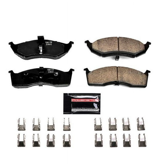 Power Stop Z23-730 Z23 Evolution Sport Carbon Fiber-Ceramic Brake Pad -Front