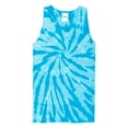 thumbnail image 6 of Mens Cotton Tank Top Tie-Dye Sleeveless Shirt for Sports, Gym, Fitness Multi Color 3X-Large, 6 of 6