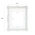 thumbnail image 2 of Marco de fotos Laura Ashley 16x13 cm diseño ornamentado blanco, 2 of 4