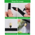 thumbnail image 4 of 10Pcs 1/4 Inch Brass Adjustable Micro Sprinklers For Outdoor Misting Cooling Garden Irrigation, 4 of 7