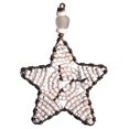 thumbnail image 1 of Beaded Star Ornament White Global Mamas, 1 of 1