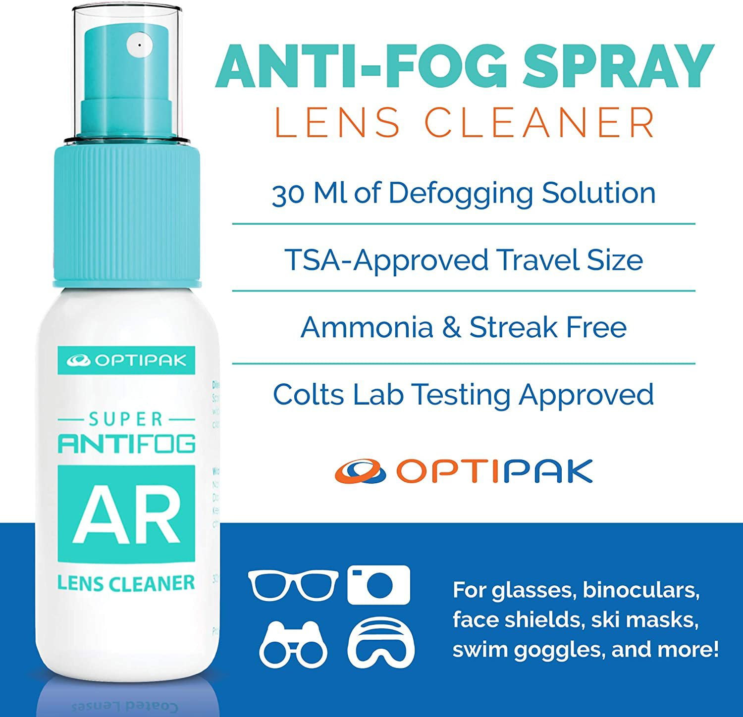 10 Reusable 4 x 5 Anti Fog Cloths Works to Premium Anti Fog Wipes 15 Degrees C Iconic Clear Anti Fog Towelette 