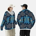 thumbnail image 6 of Gaeub Turtle Men's and Women's UPF 50+ Long-Sleeved Sun Protection Clothing, Fishing Shirt Long Sleeve Zip - Small, 6 of 9